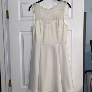 Francescas Closet knee-length white dress